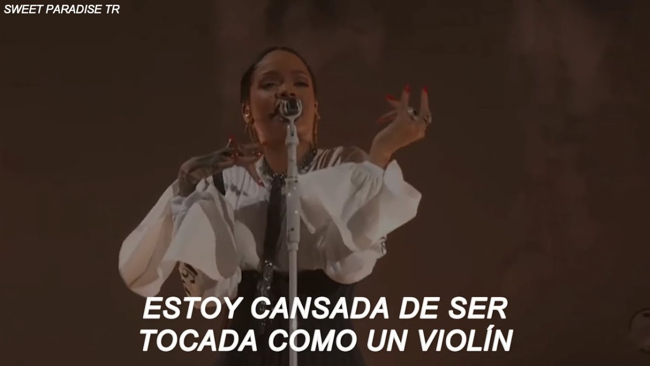 Rihanna - Love On The Brain (live) [traducida / sub espa&ntilde;ol]