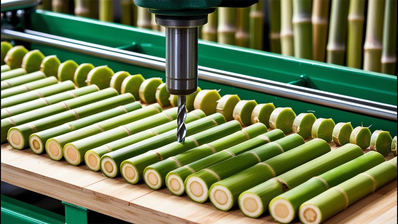 ABSOLUTELY CRAZY! Turning Bamboo and Epoxy Into Breathtaking Wood Art