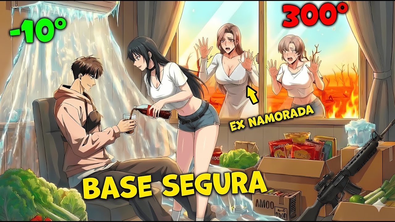 Ele construiu uma Fortaleza de Comida Infinita para sobreviver ao Apocalipse Solar - Manhwa Recap