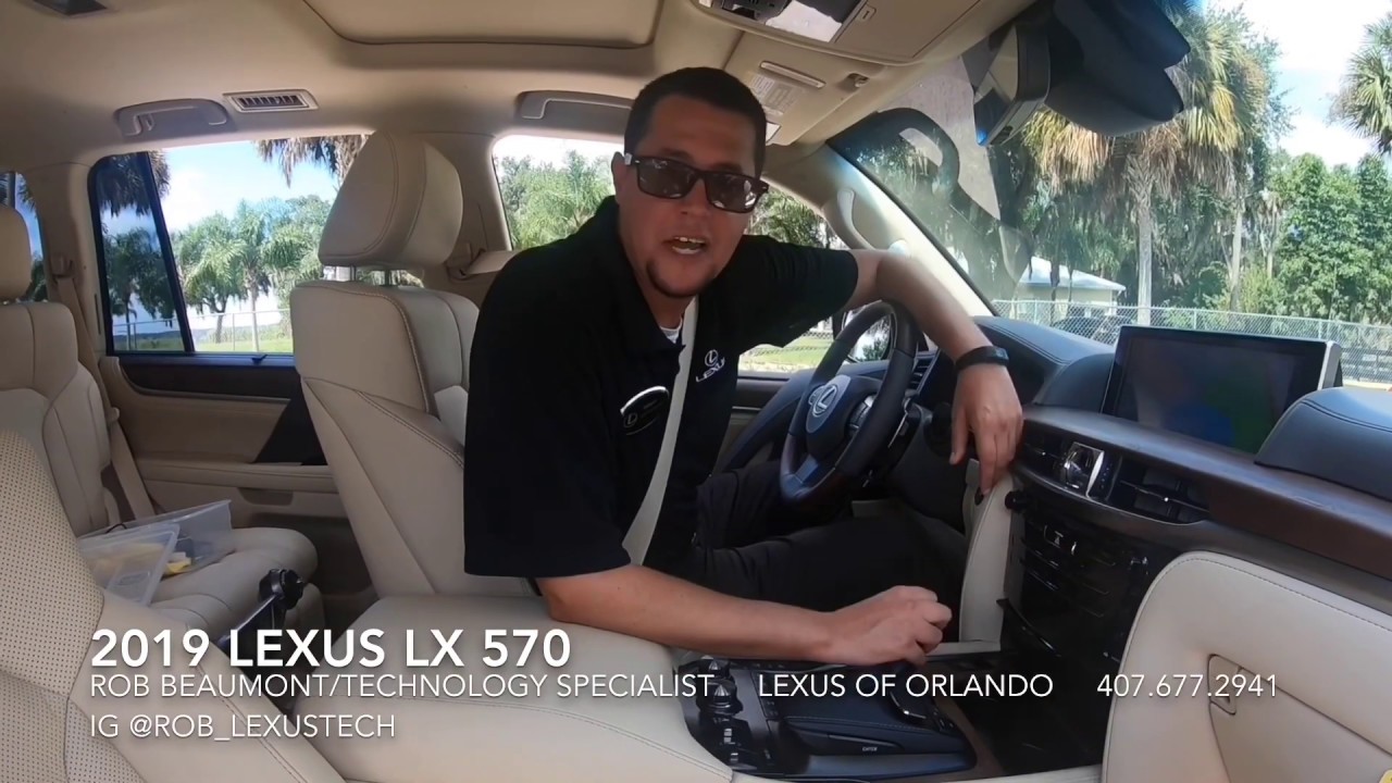 2019 Lexus LX 570. 4-Wheel Drive System