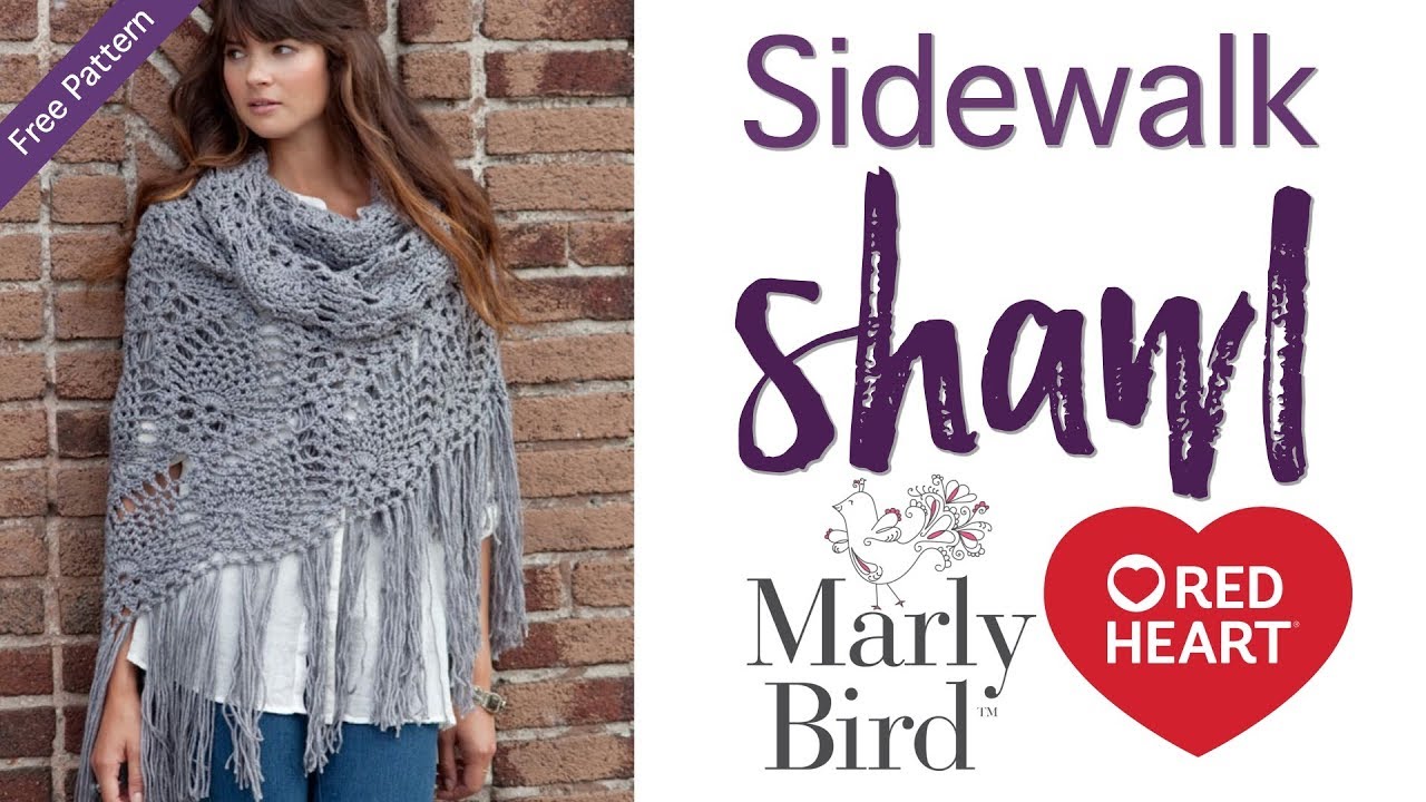 How to Crochet: Sidewalk Shawl