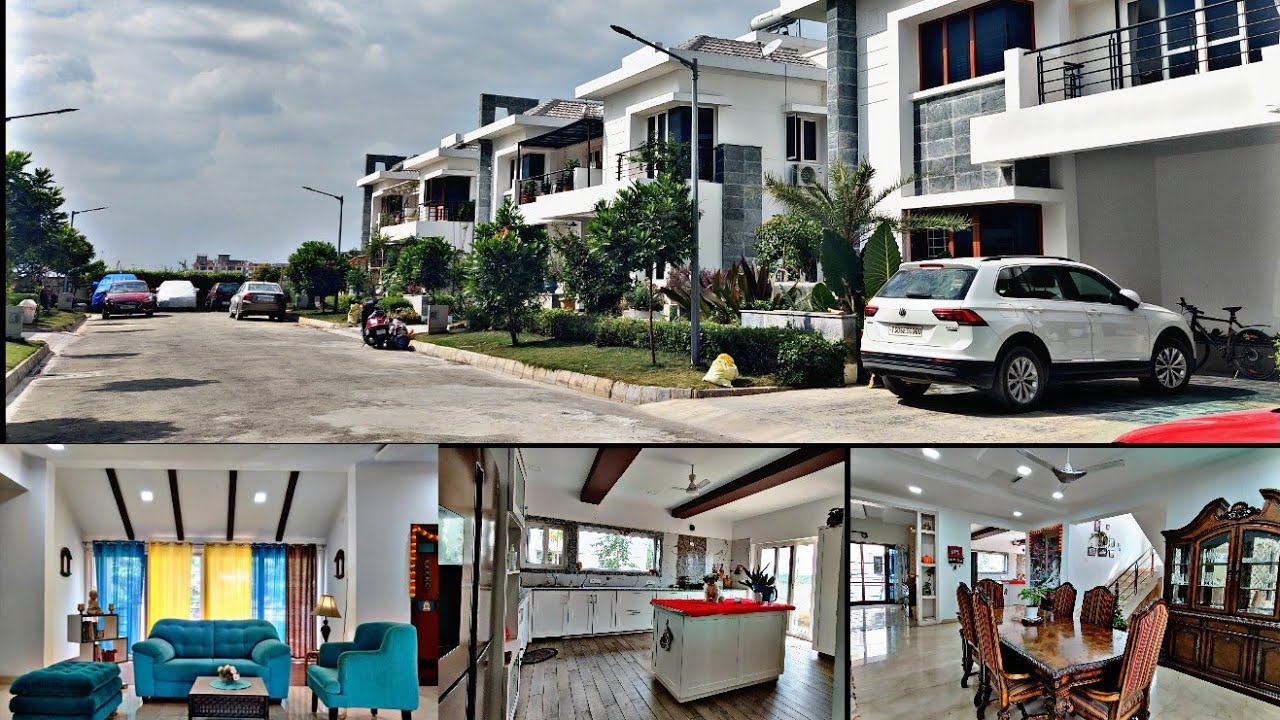 Duplex Villa for sale in Gated community Hyderabad Gachibowli