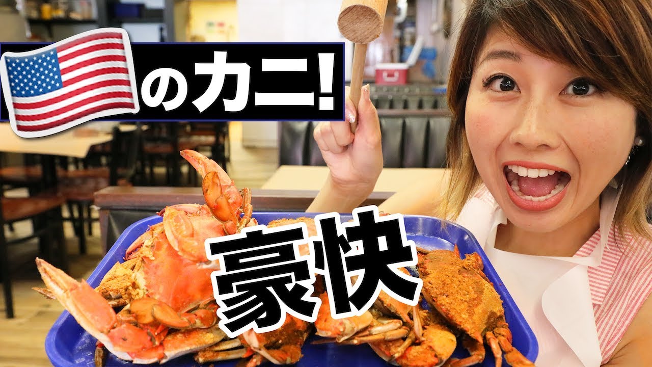 豪快！トンカチで食べるワシントンD.C.のカニ！〔#582〕【🇺🇸横断の旅 12】