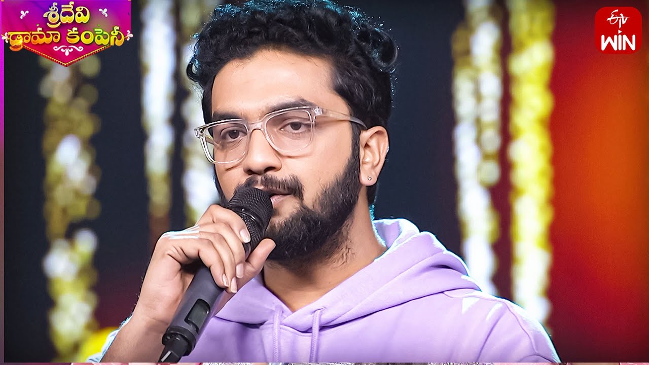 Serial Actor Srikar Krishna Songs Performance | Sridevi Drama Company | 19th November 2023