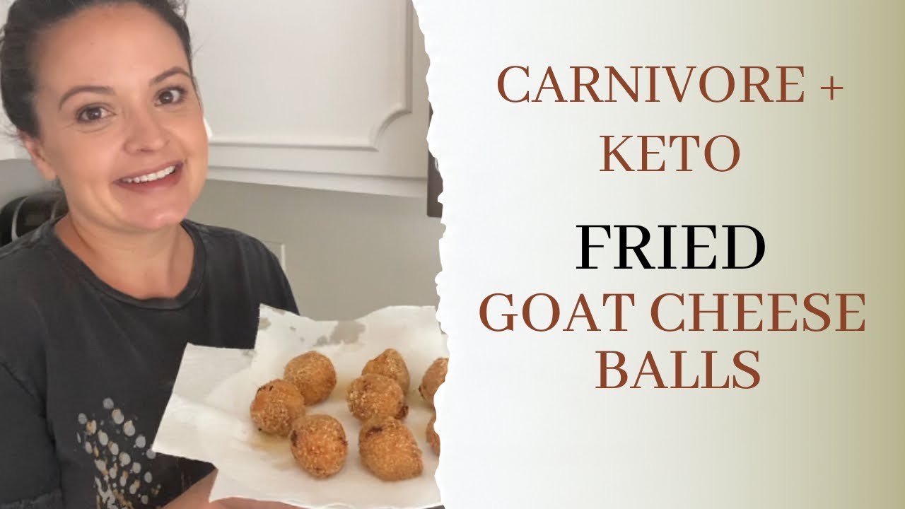 Carnivore Fried Goat Cheese Balls || Keto Recipes