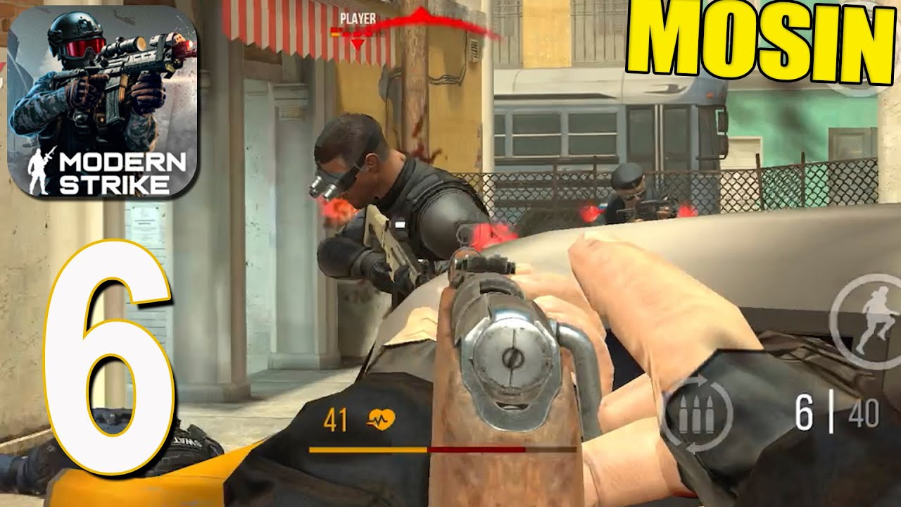 Modern Strike Online: FPS  - Gameplay Walkthrough Part 6 - Mosin(iOS, Android)