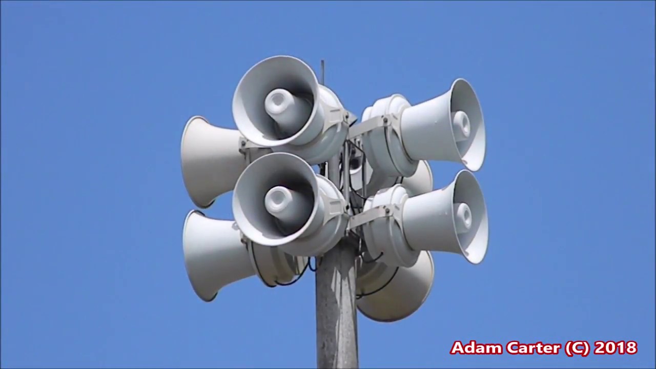 ATI Hpss32 | Voice & Wail | Frisco, TX (Siren Test) 7/4/18