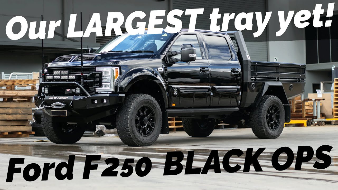 This is our LARGEST Tray Yet! | Ford F250 Walk-through