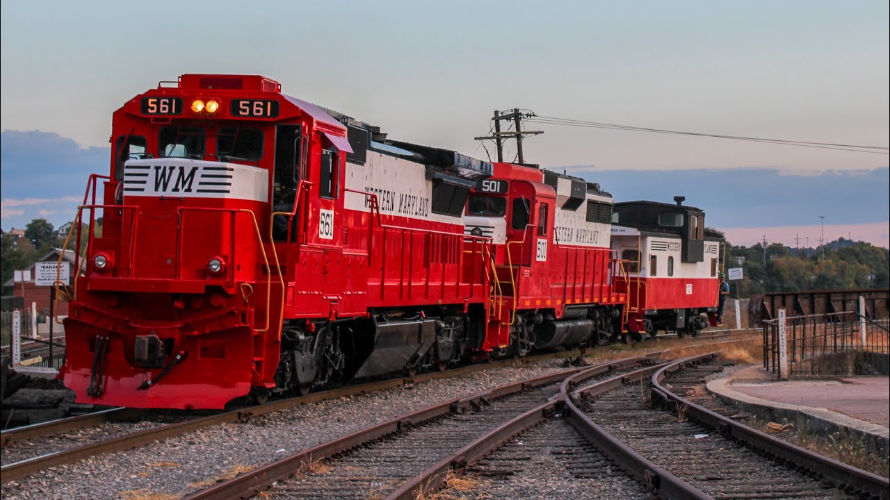 Railfest on the Western Maryland scenic railroad featuring 1309, 561’s new paint scheme, and more!