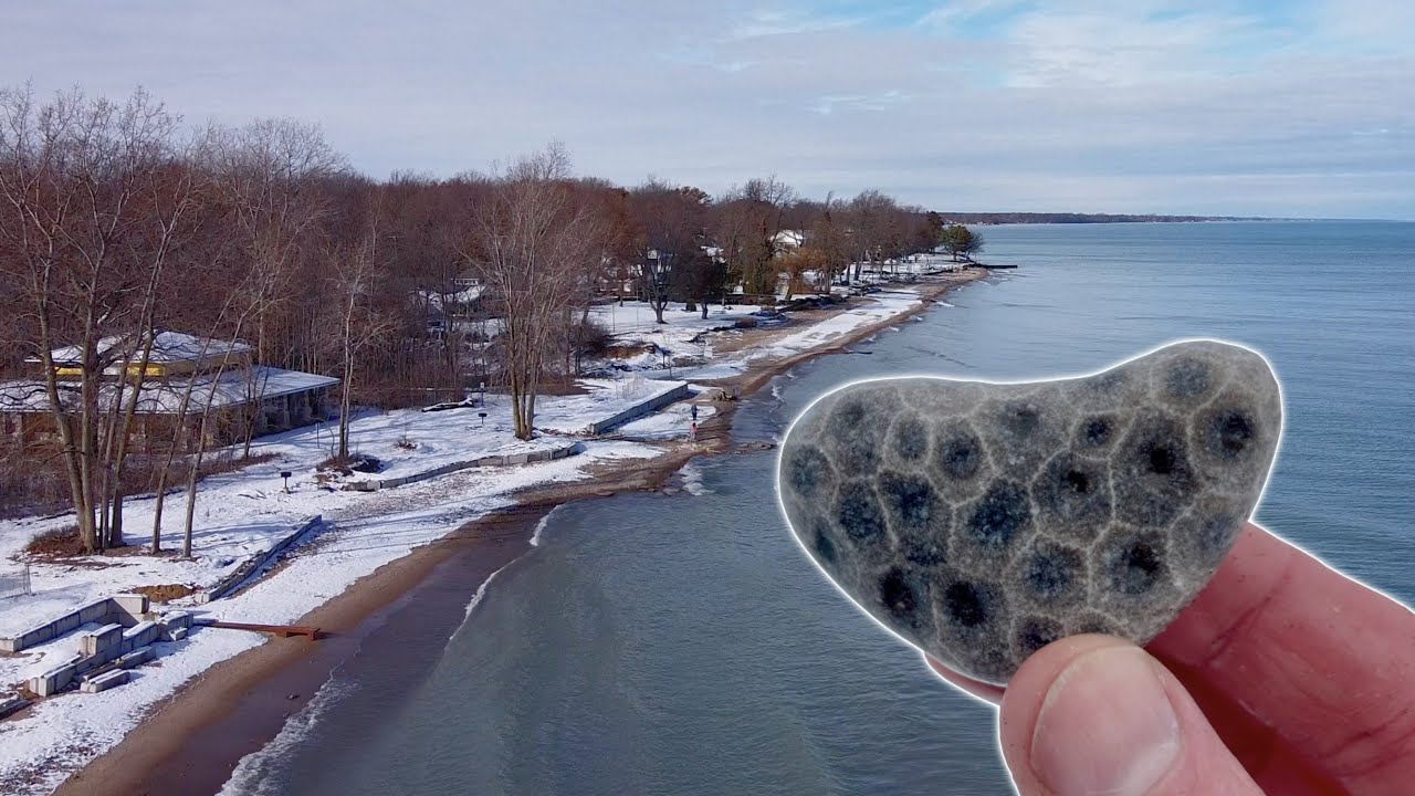 The Farthest South I have Hunted Rocks on Lake Huron