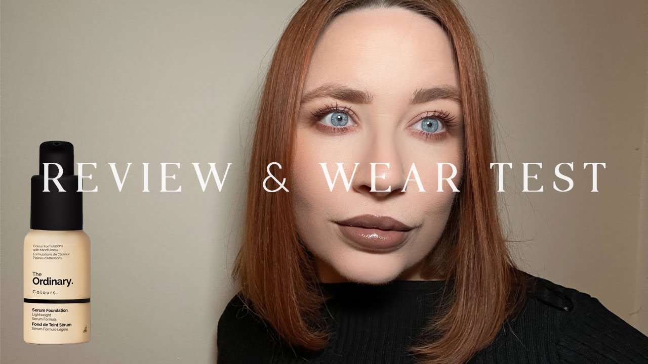 THE ORDINARY SERUM FOUNDATION — ВЕРНУЛАСЬ! | обзор и тест на стойкость | Максин Ли Харрис