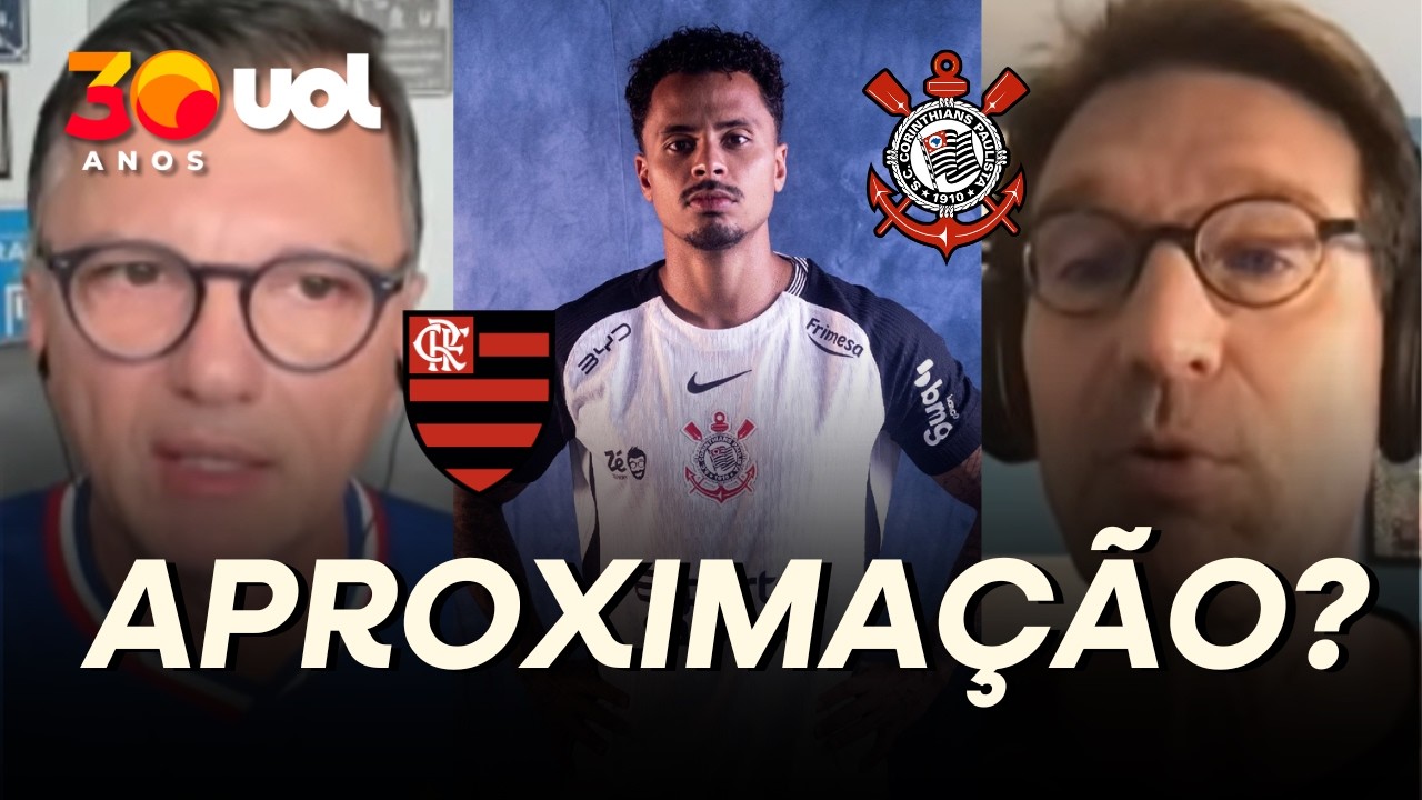 FLAMENGO EMPRESTAR ALLAN DE GRAÇA AO CORINTHIANS CHAMA ATENÇÃO! COLUNISTAS COMENTAM 'APROXIMAÇÃO'
