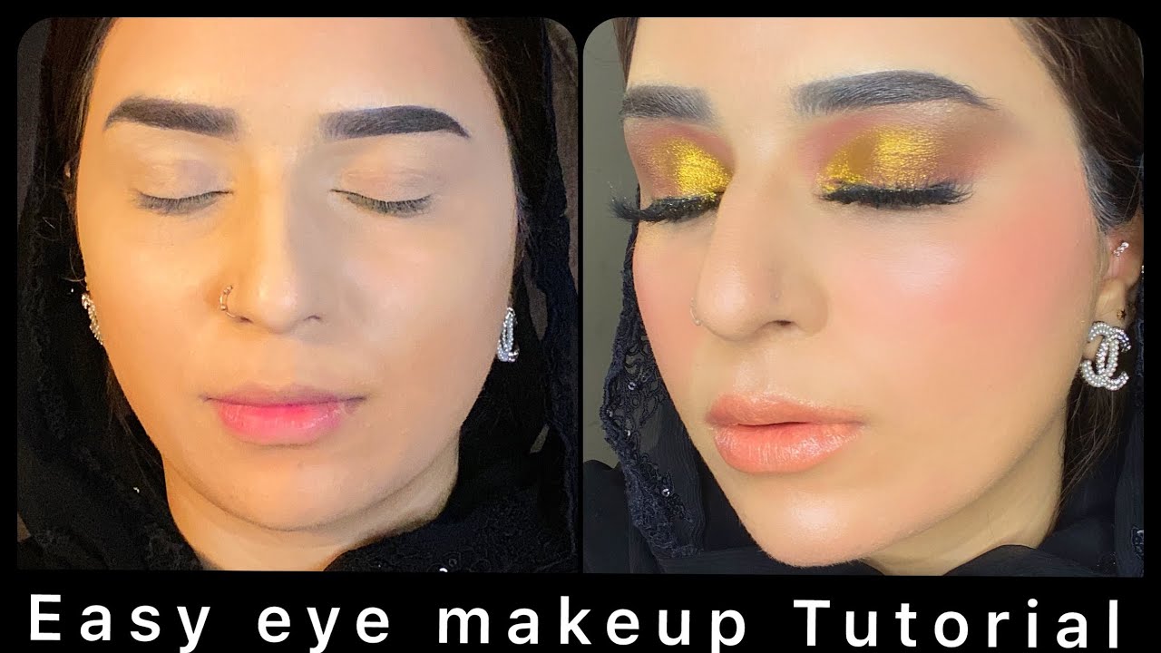 EASY GLITTERY | EYE MAKEUP | TUTORIAL | BRIDAL SERIES