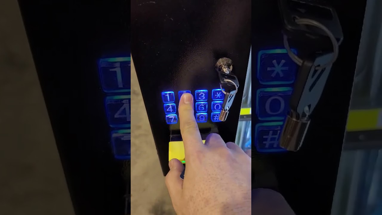 The new Cashless drink vending machine