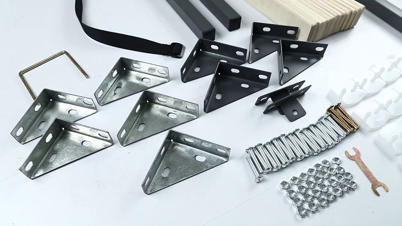 34380 - Gas Lift Ottoman Bed Frame Assembly