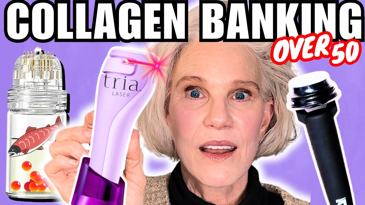COLLAGEN BANKING OVER 50: 5 Skincare Trends I'm Testing For Firmness & Fine Lines
