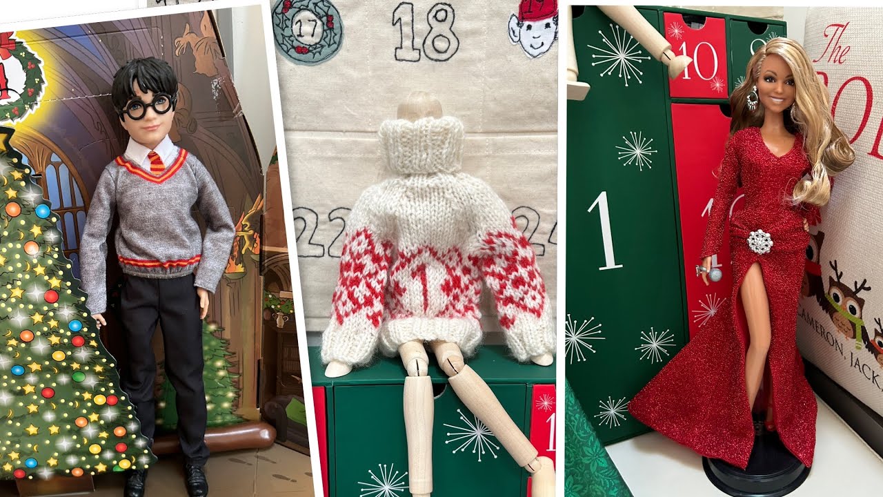 Day 1, Vlogmas, Stitchmas, Dollmass