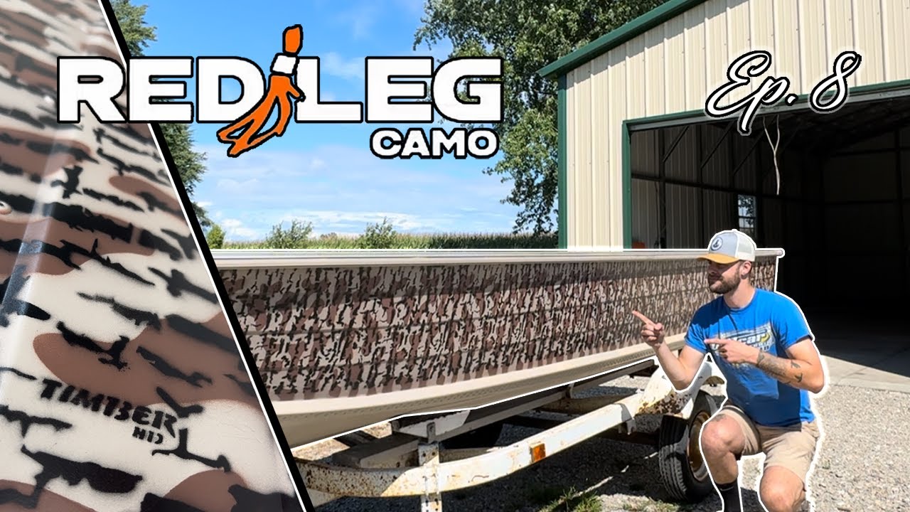 DIY Camo Paint Job For My StarCraft! RedLeg Timber HD | Salvage to Savage #8