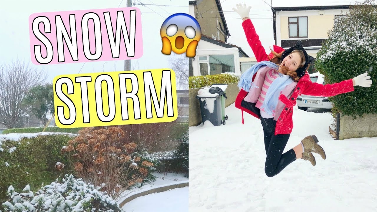Trip to Ireland Vlog | Surprise Snow Storm! Dublin Vlog Part 2