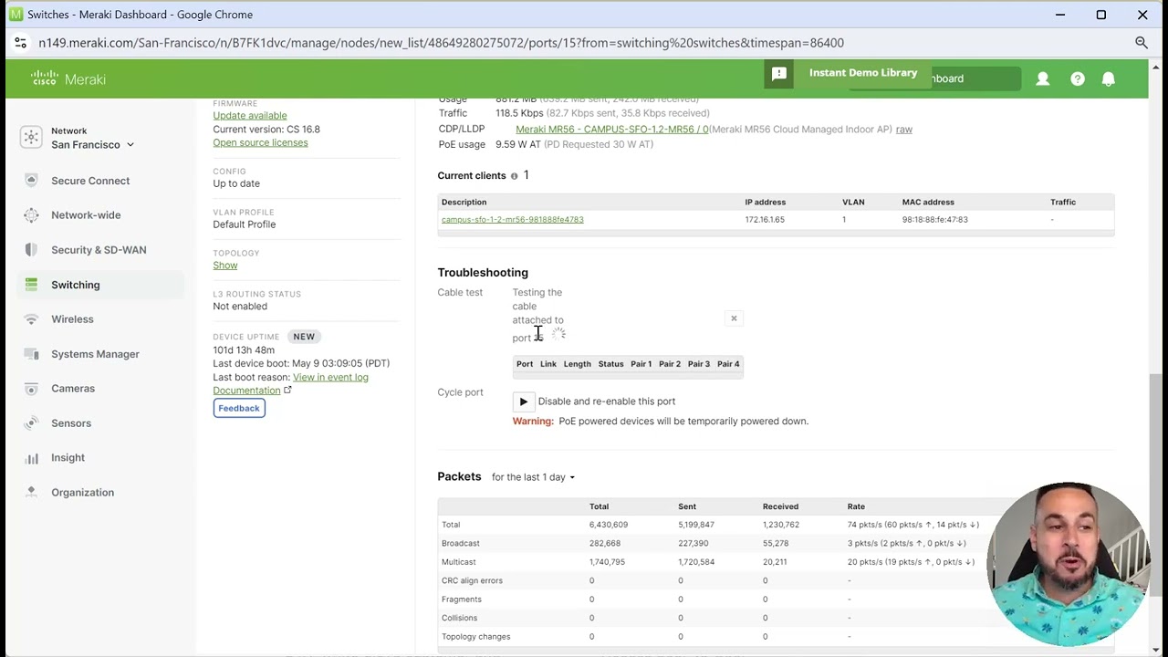Visite guidée du portail Cisco Meraki