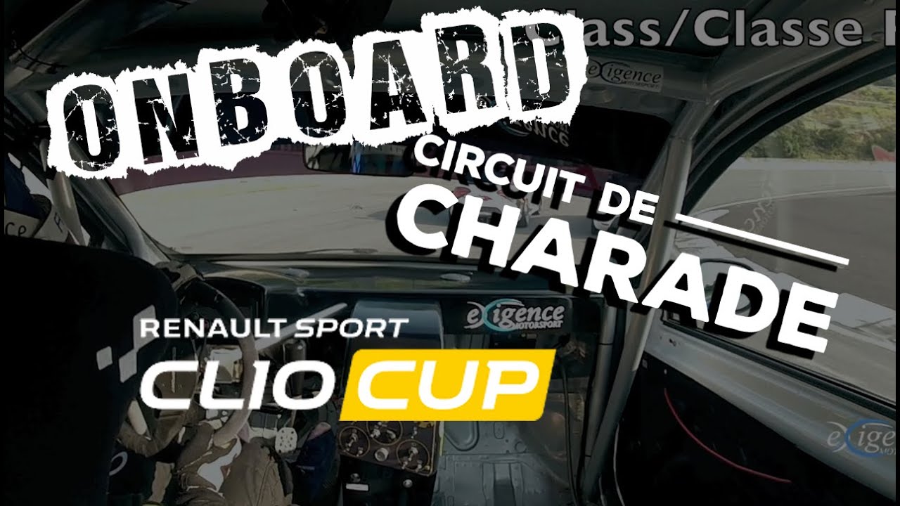 1 tour à Charade en Clio Cup, c'est chaud!