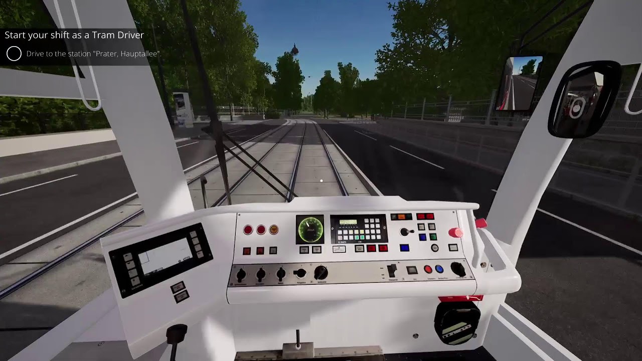Tram Sim: Vienna - Start of Shift Scenario