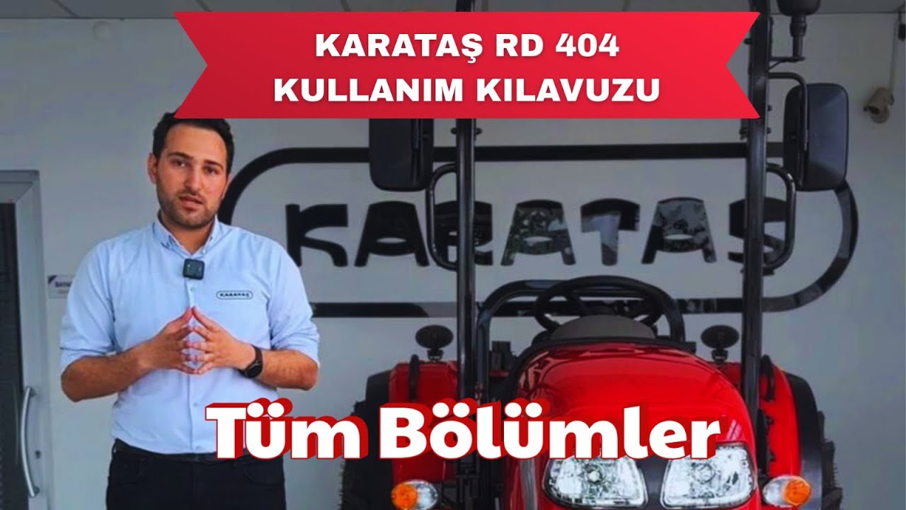 Karataş RD 404 Kullanım Kılavuzu -Full Video-