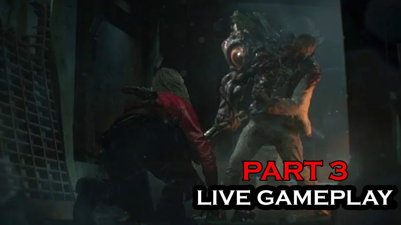 Resident Evil 2 Remake |  Claire's Gameplay  | PART -  3 | LIVE GAMEPLAY