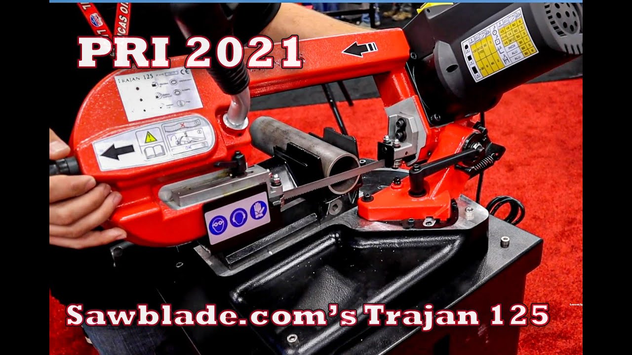 PRI 2021: Sawblade.com's Trajan 125 Portable Band Saw