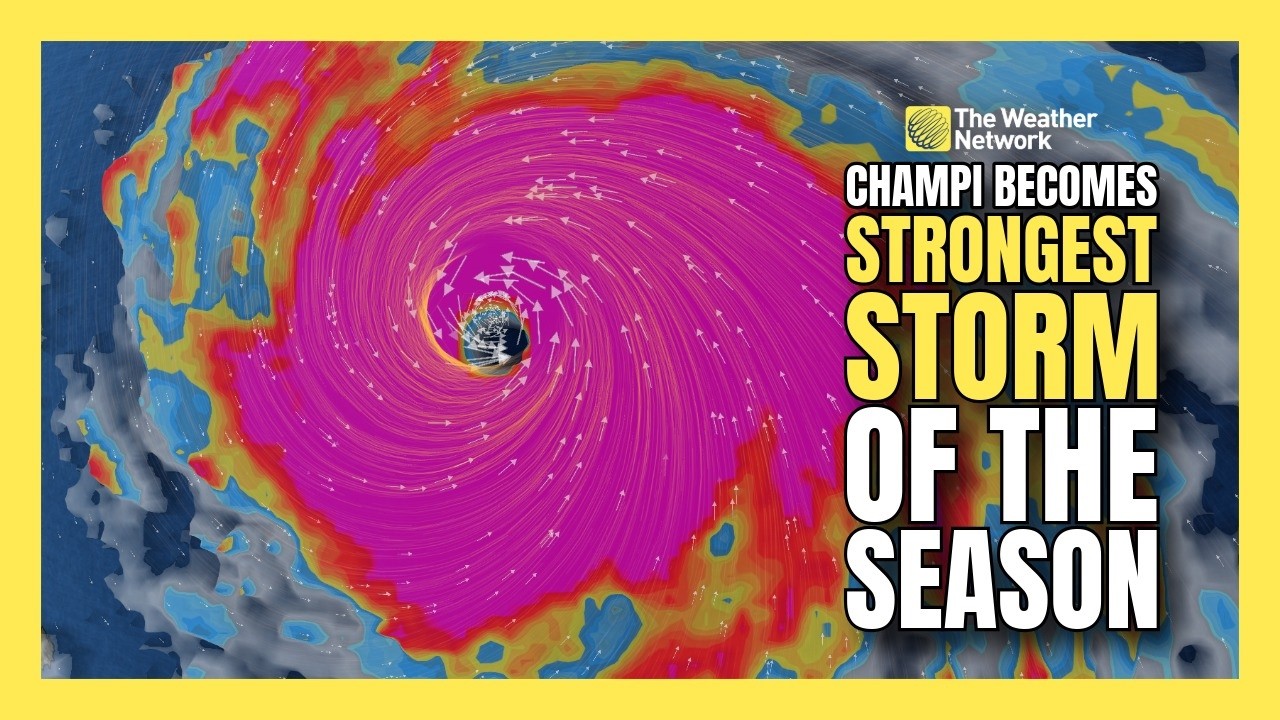 Super Typhoon Champi: The strongest storm of 2026 | #typhoon