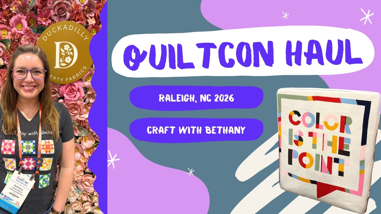 QuiltCon Raleigh Recap 🧵 Favorite Quilts + Vendor Haul | Modern Quilting Inspiration