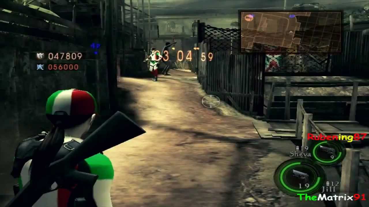 RE5 PC Versus Team S. - Keyboard + Touchpad: Mode B - TheMatrix91 & Rubening87