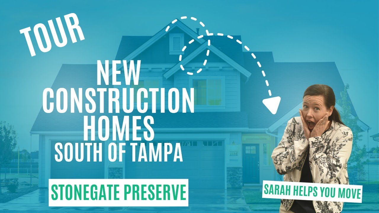 🏠🔍 New South of Tampa Homes For Sale, Denali Floor Plan at Stonegate Preserve