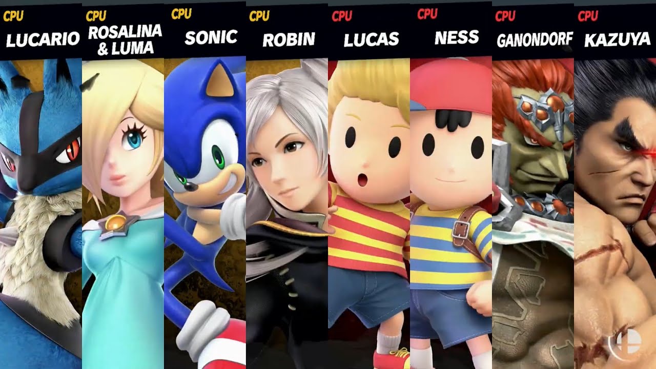 Super Smash Bros. Ultimate - Zakuro & Agustin Aimetta vs. Zakuro's Disliked Characters