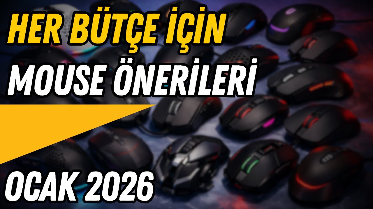HER B&Uuml;T&Ccedil;E İ&Ccedil;İN OYUNCU MOUSE'U &Ouml;NERİSİ! Ocak 2026 Mouse &Ouml;nerileri!