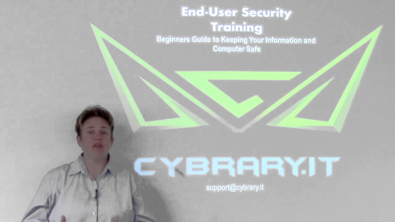 Preview Cybrary's End User Security Awareness Training - The Solution for Enterprise Security