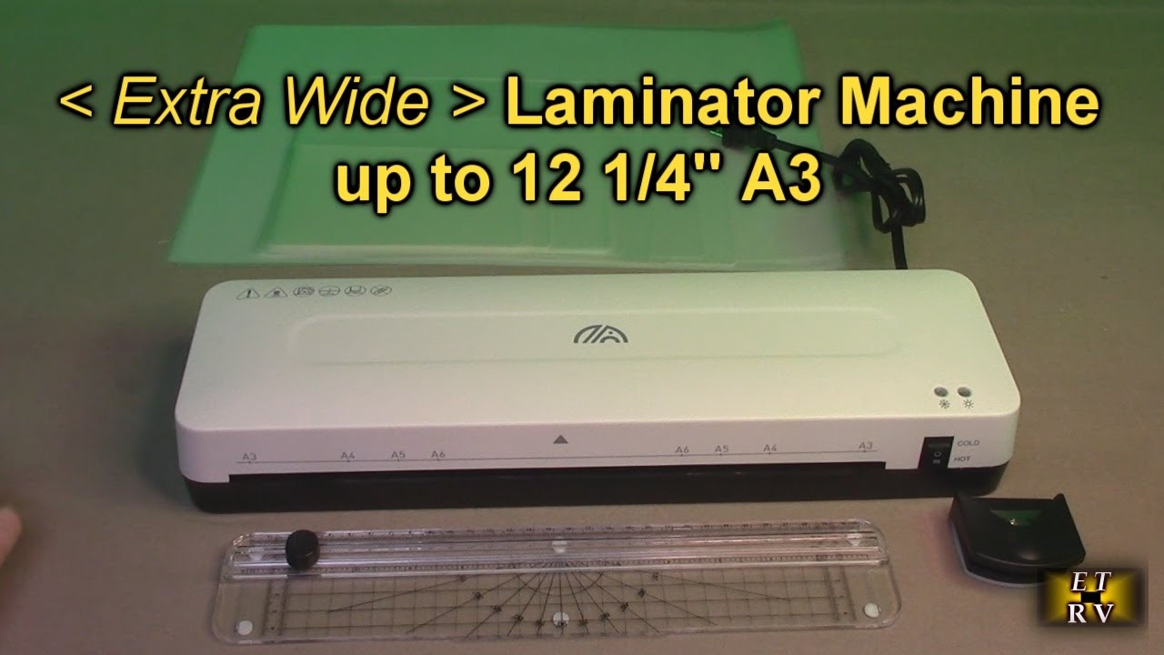 MAXDONE Laminator Machine 12 1/4