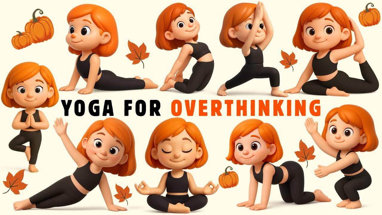 Yoga for Overthinking | Yoga for Children | Relaxing Yoga | Autumn Yoga | Yoga With Bella