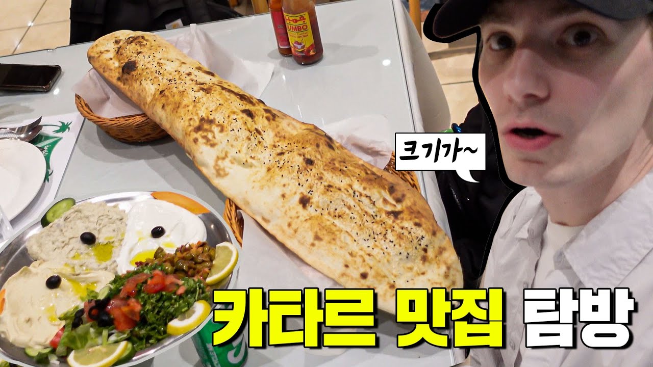 한국인이(?) 카타르 혼자 먹방 VLOG