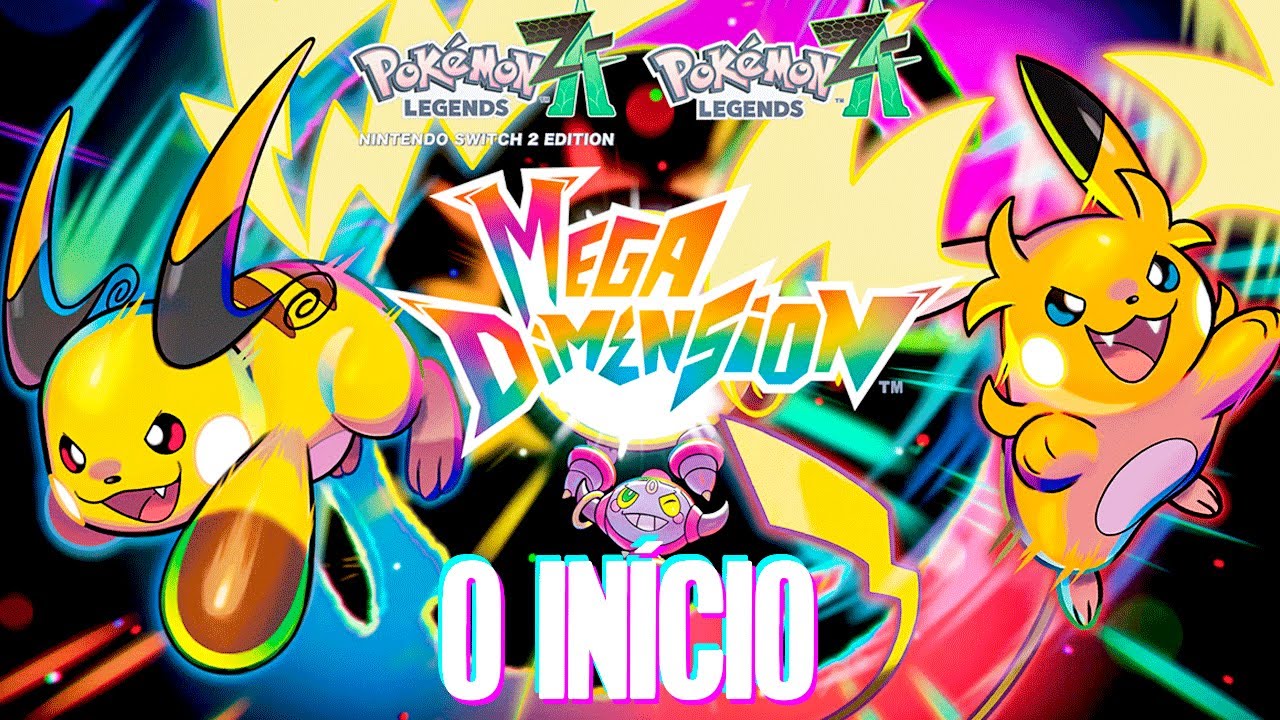 Pokemon Legends Z-A MEGA Dimension - O Início (Gameplay PT-BR Português)