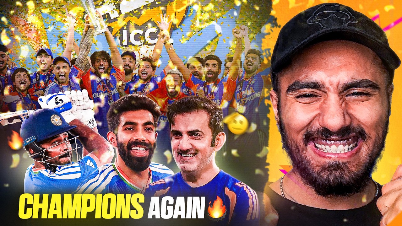 COOKED & SERVED 💀 India SMASH NZ to Win World Cup | T20WC Final