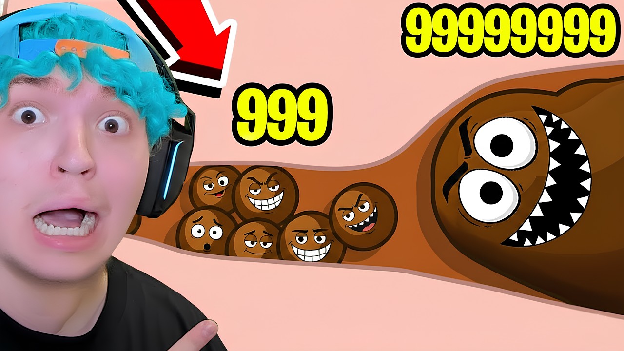 FAZENDO O COCÔ MAIS NOJENTO NO NÍVEL MÁXIMO!! 💩 (O JOGO MAIS BIZARRO)