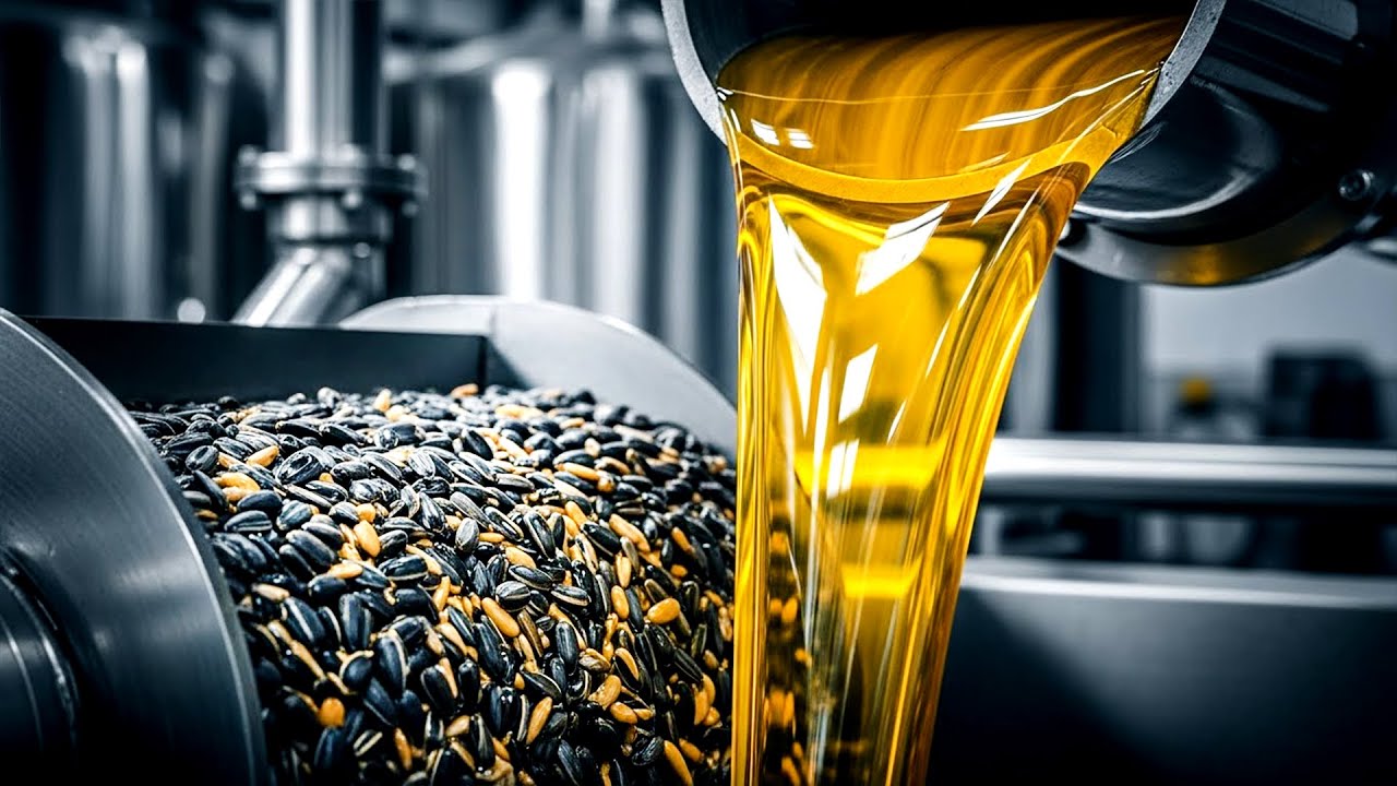 From Sunflower Seeds to Cooking Oil: The Complete Life-Cycle Process