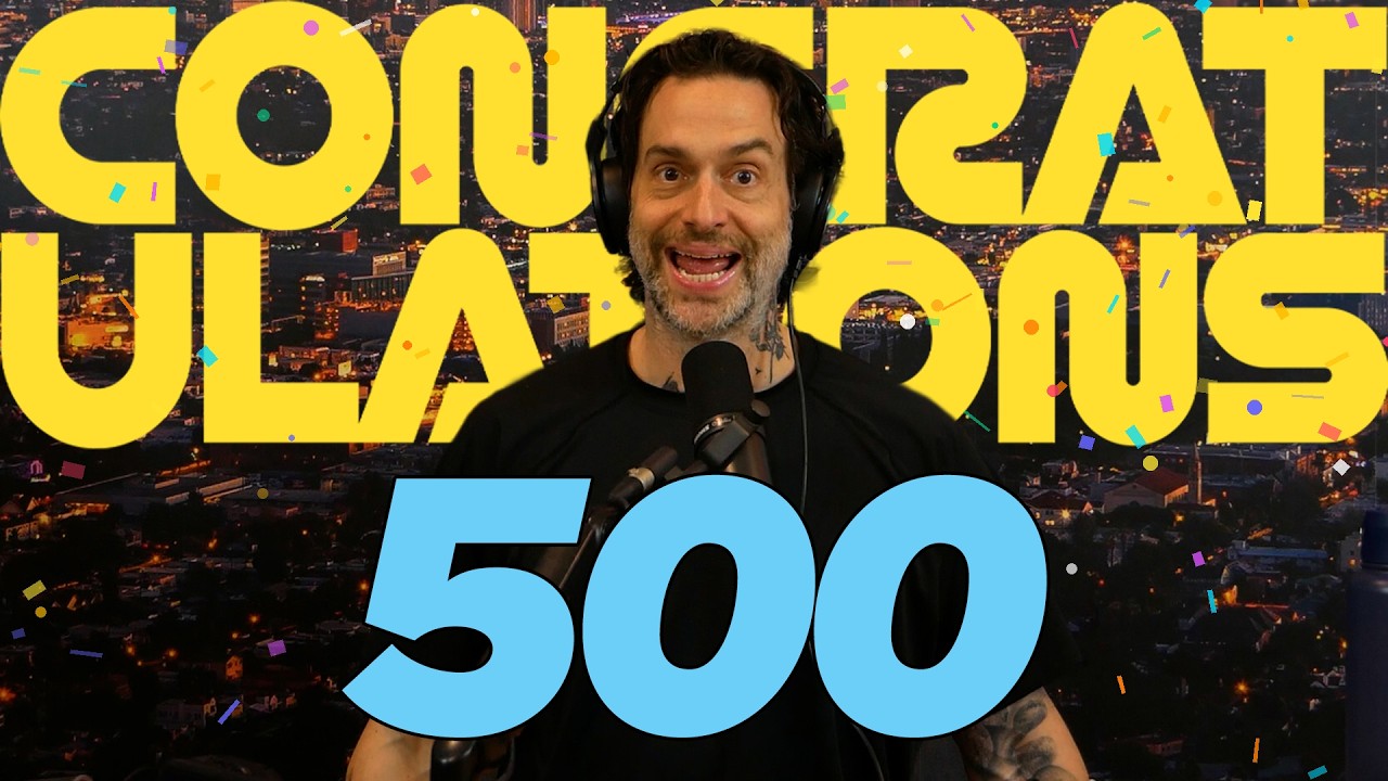 Crying At The Burbank Airport (500!) | Congratulations Podcast with Chris D'Elia