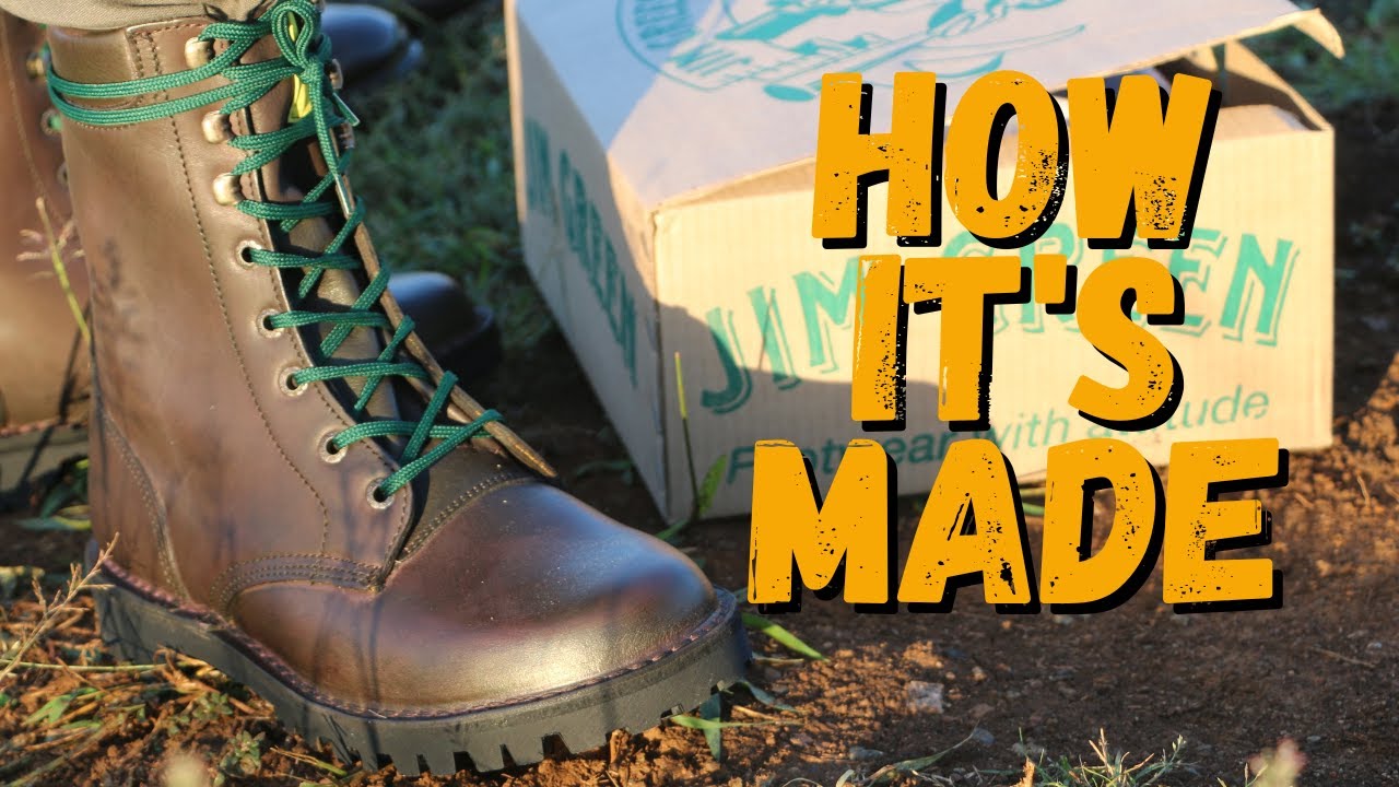 The Boots of Africa's Rangers: HOW IT'S MADE // Jim Green AR8