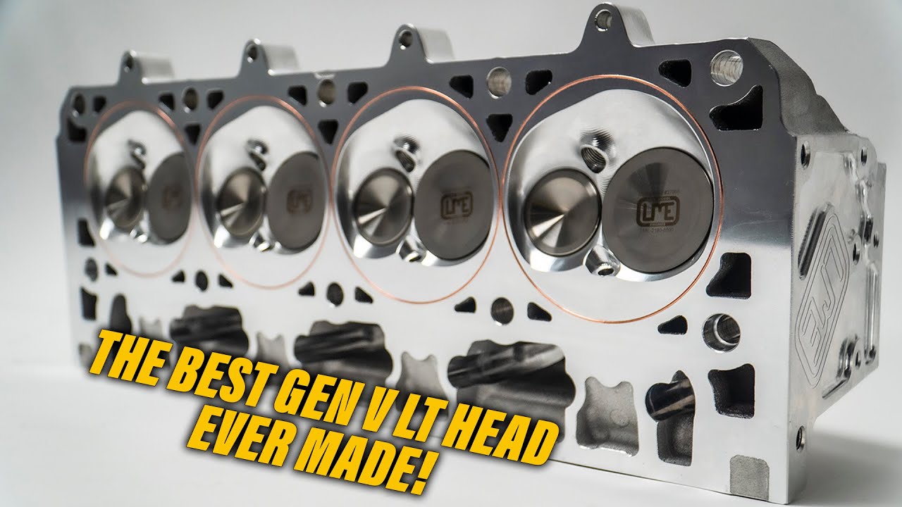 GEN V LT CNC PORTED CYLINDER HEADS LME LTX RACING HEAD.