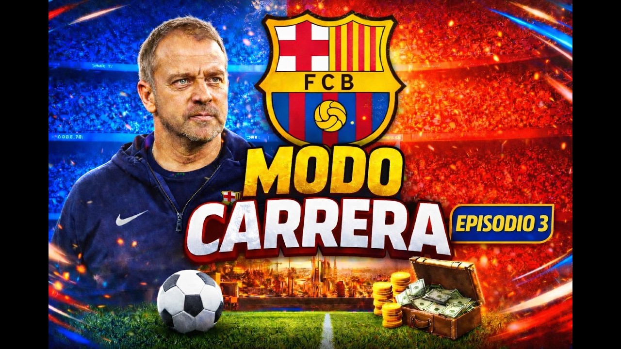 T1 MODO CARRERA/ FC BARCELONA/ CAMPEÓN DE CHAMPIONS/ CAPÍTULO 3/ FC 26
