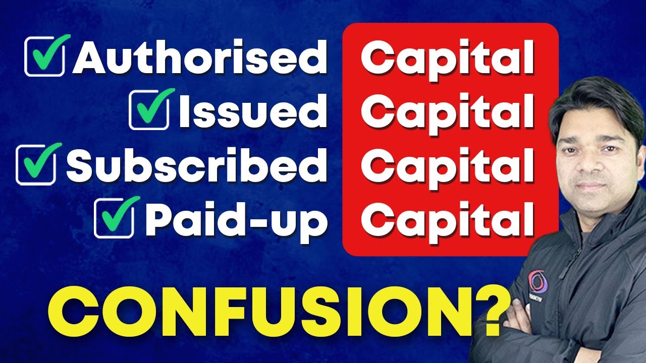 What is Paid-Up, Subscribed, Issued and Authorised Capital | BRBL | CAIIB