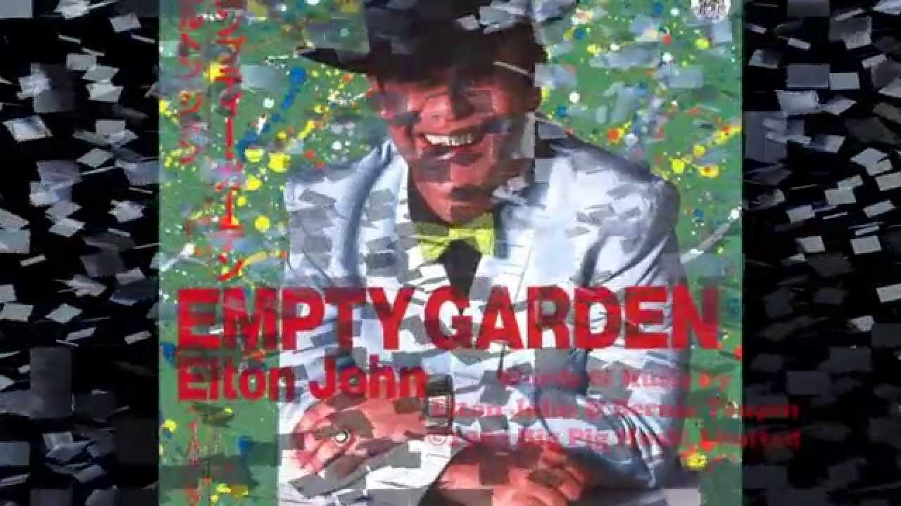 Elton John's Tribute to John Lennon - Empty Garden (Hey Hey Johnny) (1982) With Lyrics!