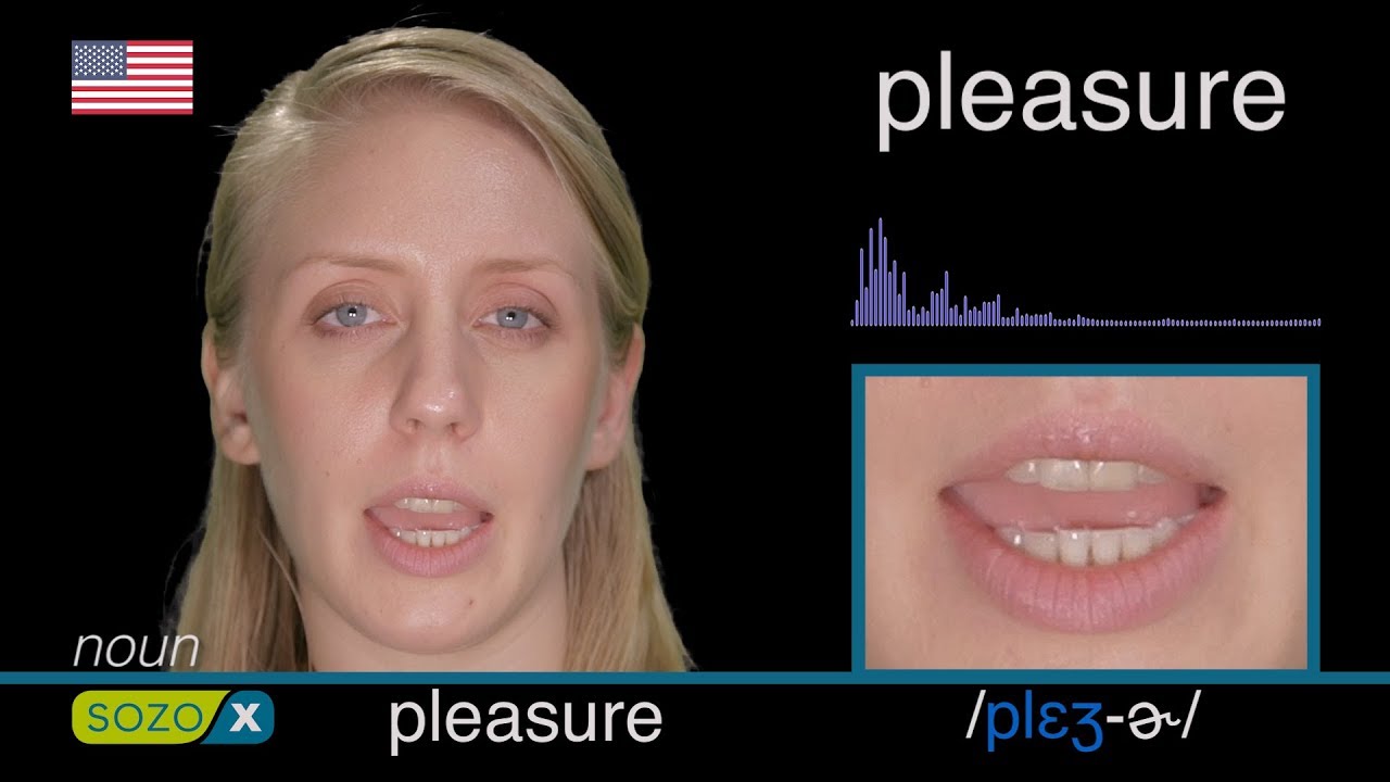 How To Pronounce PLEASURE like an American - English Pronunciation IPA